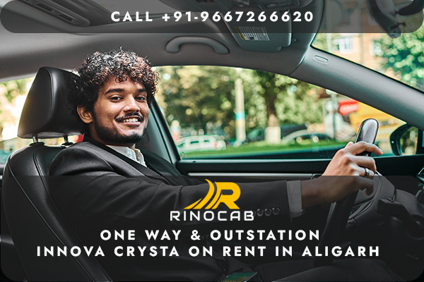 Innova Crysta on rent in Aligarh