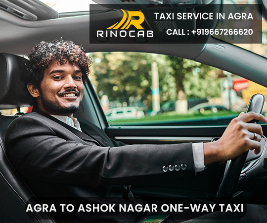 Agra to Ashok Nagar One Way Cab