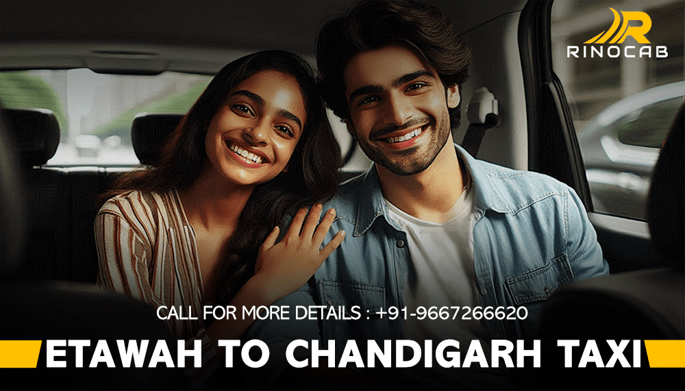 Etawah to Chandigarh Cab Services