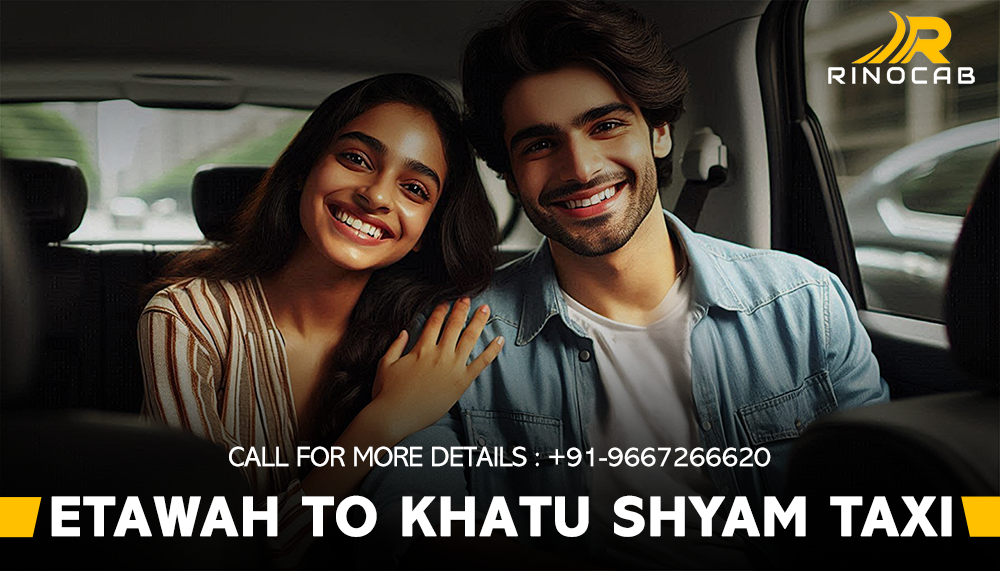 Etawah to Khatu Shyam Ji Cab Services