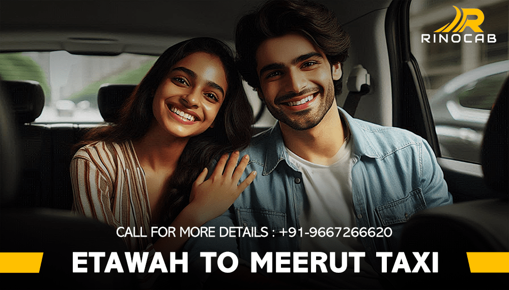 Etawah to Meerut Cab Services