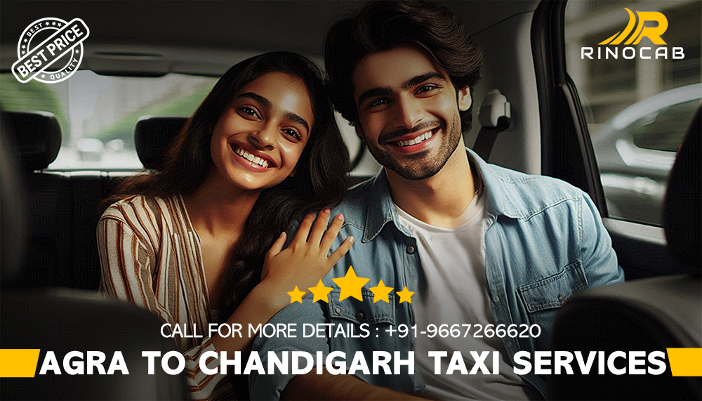 Hire Agra To Chandigarh Taxi Services